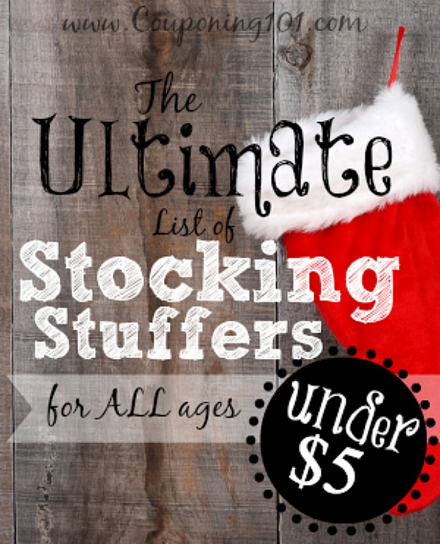 Stocking Stuffers Under $5 for the Whole Family - Couponing 101