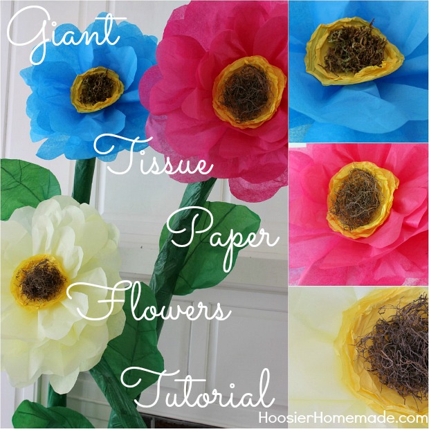How to Make Tissue Paper Flowers, DIY Paper Flowers