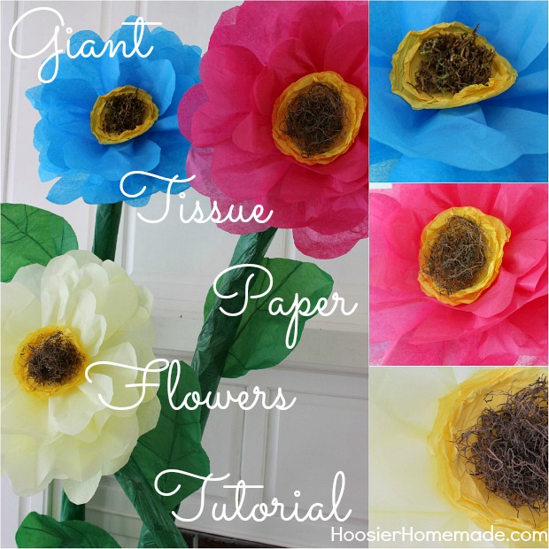 How to Make Tissue Paper Flowers