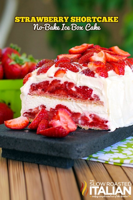 strawberry-shortcake-no-bake-ice-box-cake