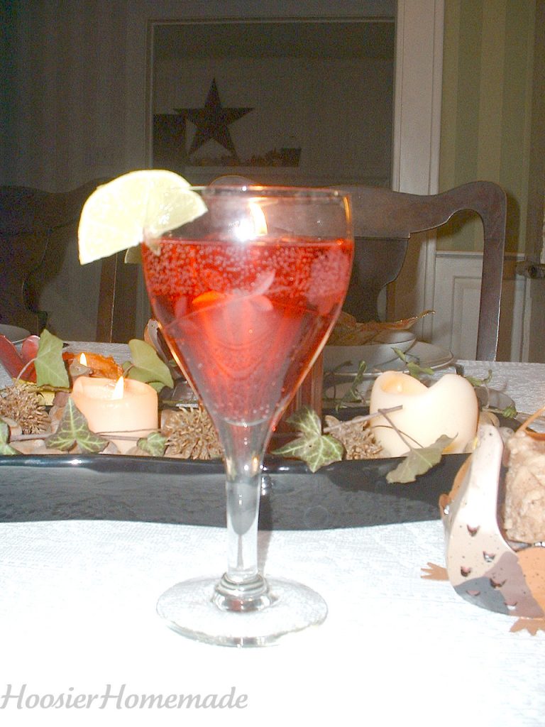 Cranberry Spritzer - Hoosier Homemade