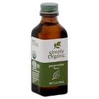 Simply Organic Peppermint Flavor, Certified Organic, 2.0 Ounce Bottle