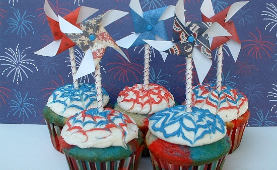 Fourth of July Cupcakes: Cupcake Tuesday