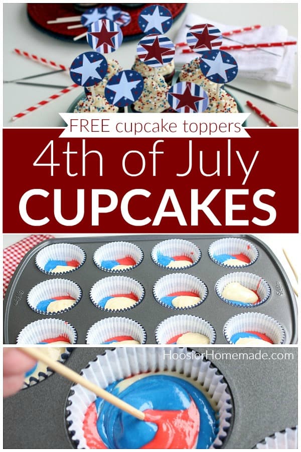 4th of July Cupcakes