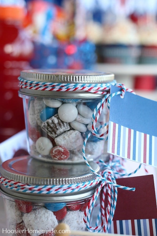 Snack Mix in a Jar