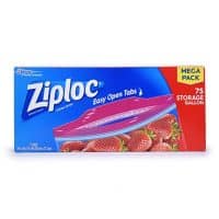 Ziploc Storage Bags Gallon, 75 Count