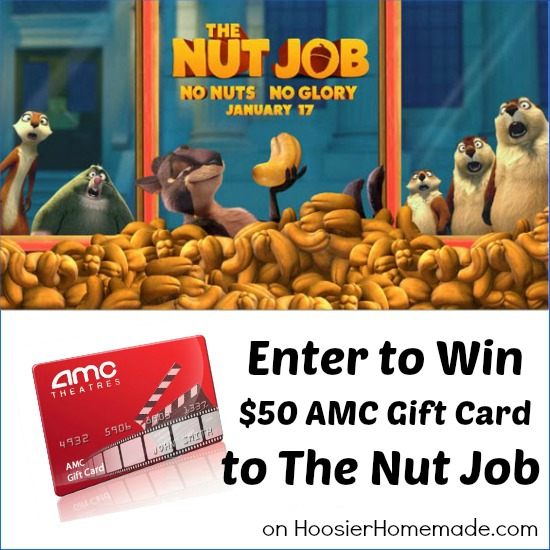 AMC Gift Card Giveaway: The Nut Job Movie