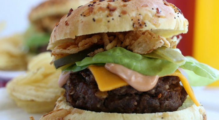 All American Barbecue Burger