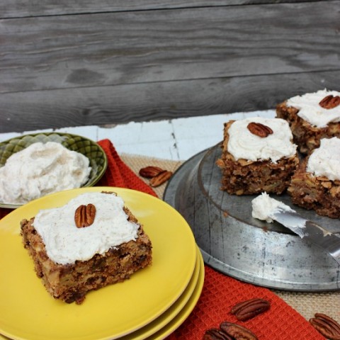 Apple Cake with Browned Butter Frosting