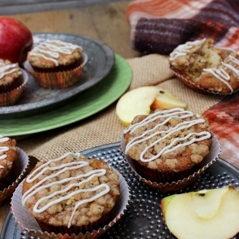 Apple Crumble Cupcakes