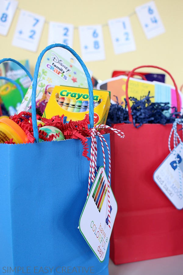 Countdown Bags for Back to School - Hoosier Homemade