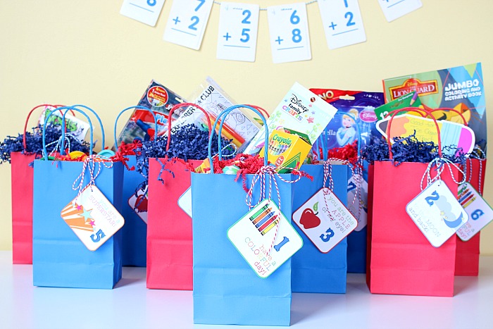 Countdown Bags for Back to School