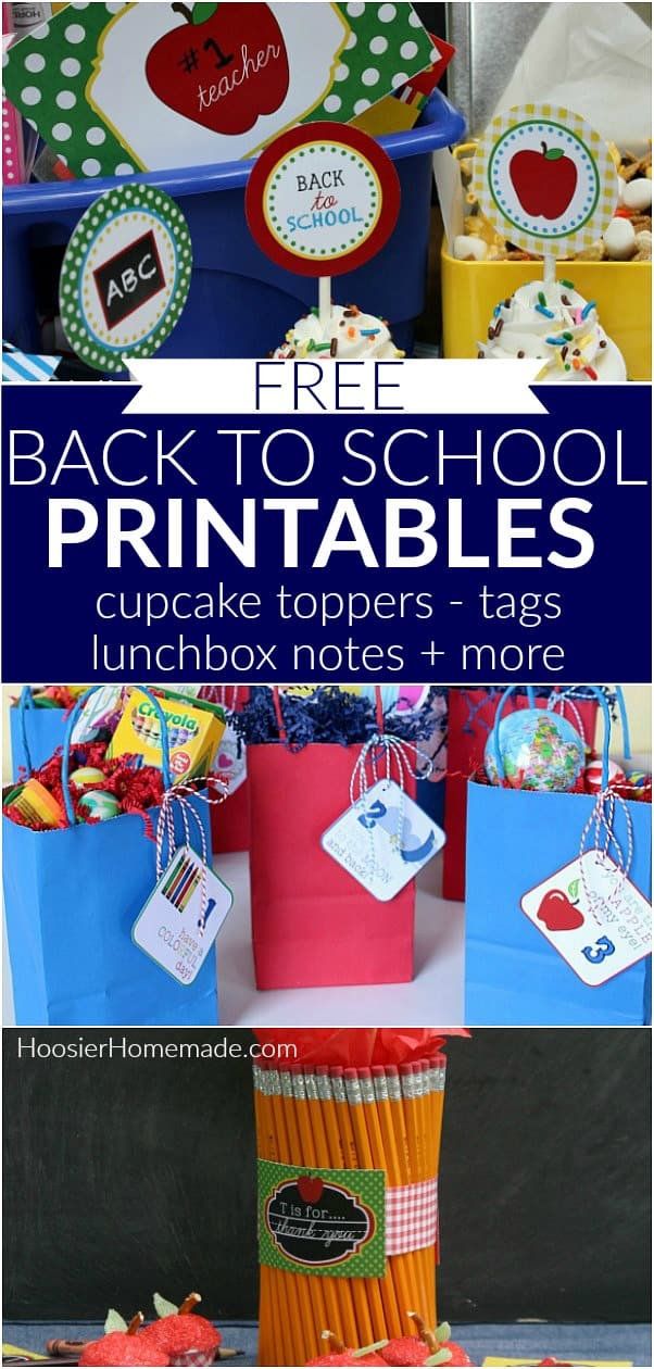 Back to School Printables