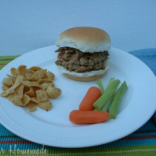 Bacon Cheeseburgers in the Crockpot