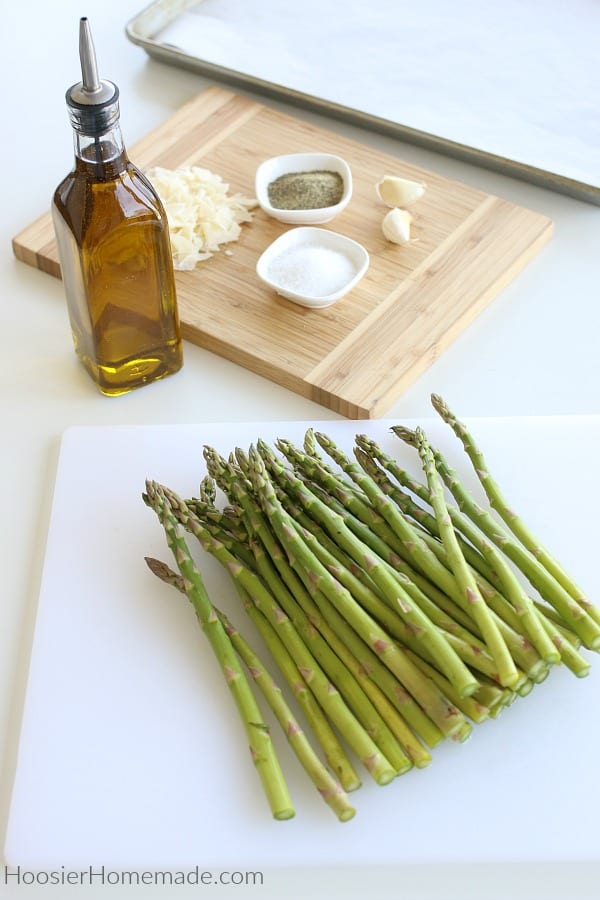 Ingredients for Baked Asparagus