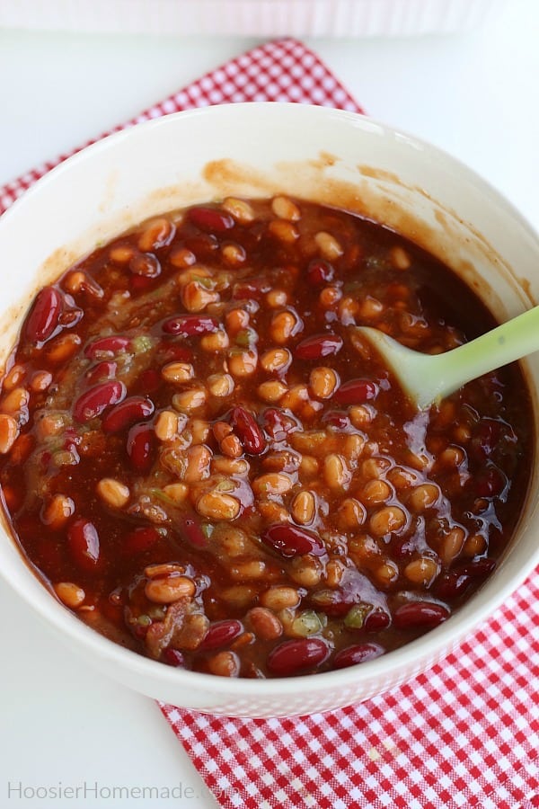Baked Beans Recipe in bowl