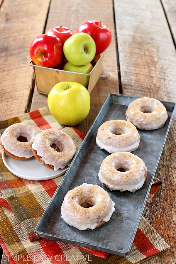 Apple Cinnamon Baked Donut Recipe