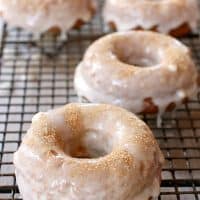 Baked Donut Recipe - Apple Cinnamon