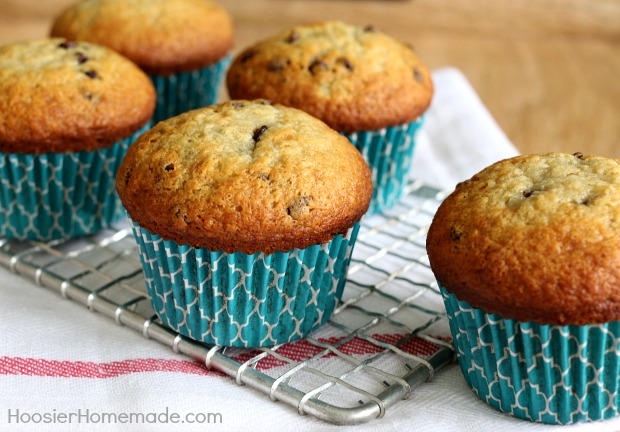 Banana Chocolate Chip Muffins