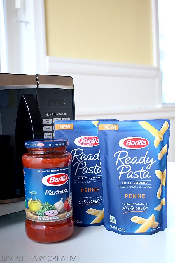 Barilla Pasta in Microwave