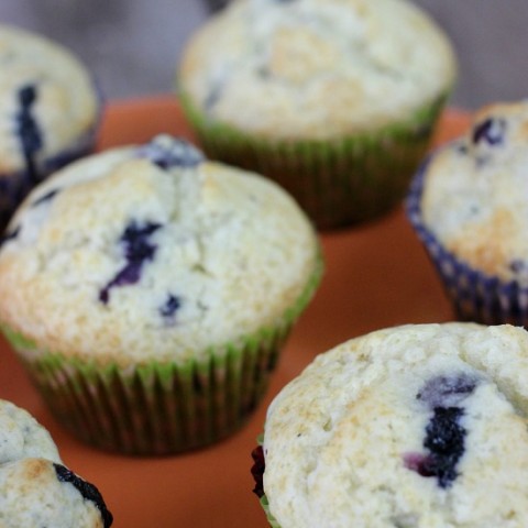 Light Blueberry Muffins