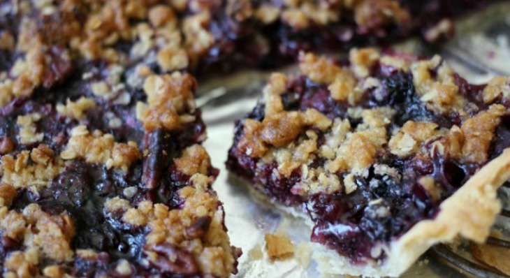 Blueberry Slab Pie