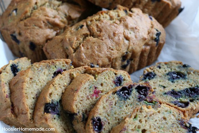 Blueberry Zucchini Bread Recipe