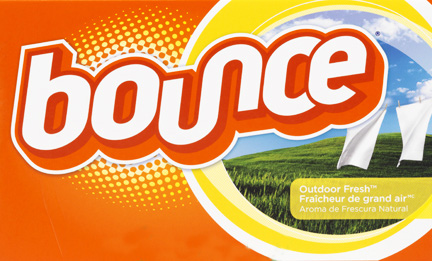 Bounce Dryer Sheets: Uses around the house