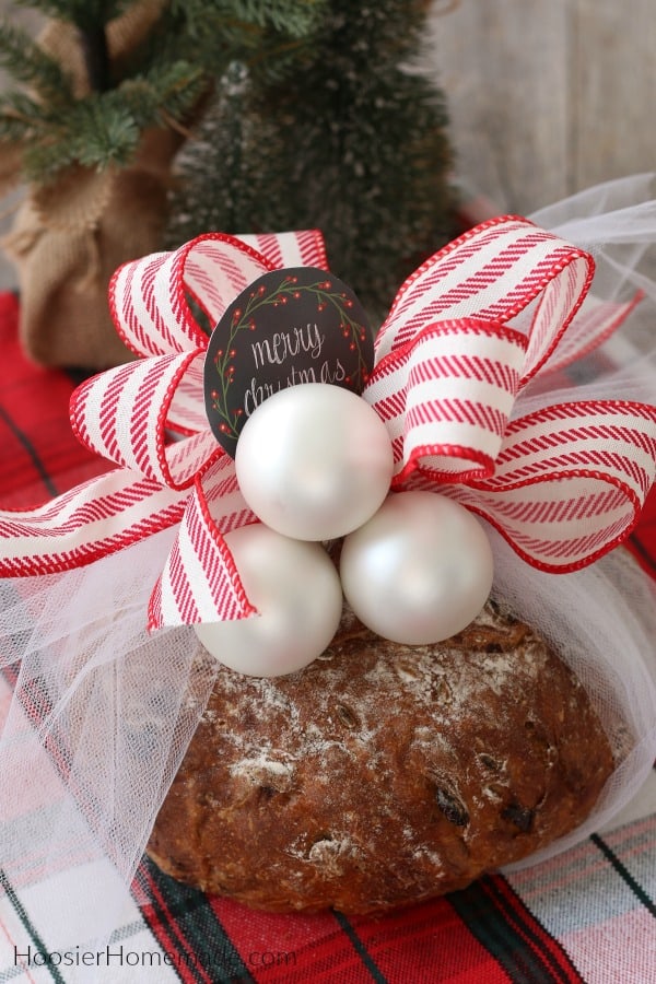 Bread Gift with Bow