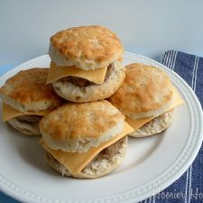 Sausage Breakfast Sandwiches and Our Menu Plan - Hoosier Homemade