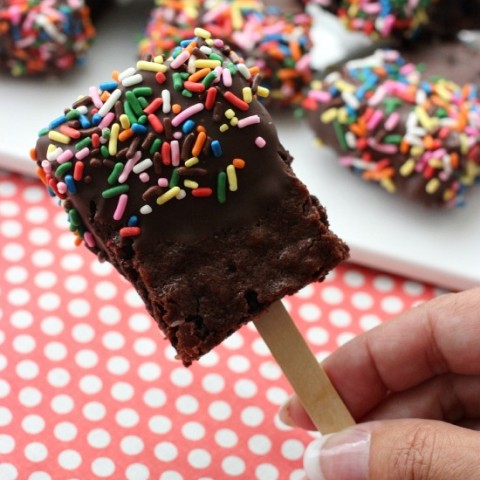 Brownies on a Stick