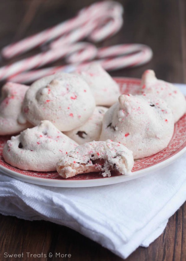 Candy Cane Meringue Cookies: Homemade Holiday Inspiration