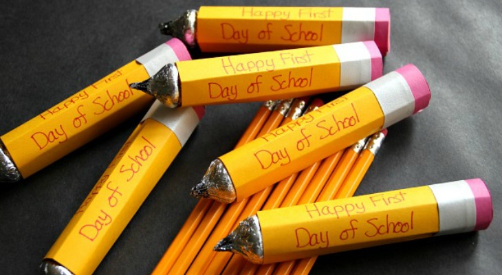 Back to School Candy Pencils