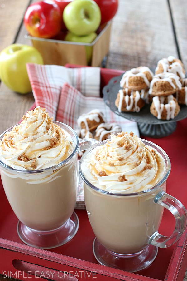 Caramel Apple Cinnamon Latte