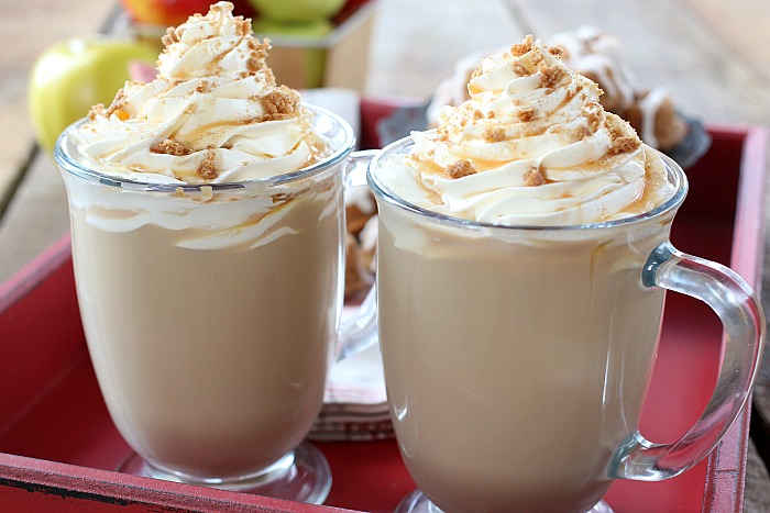 Caramel Apple Cinnamon Latte