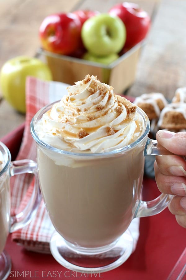 Caramel Apple Cinnamon Latte - Hoosier Homemade