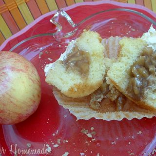 Caramel Apple Cupcakes