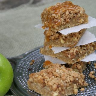 Caramel Apple Nut Bars