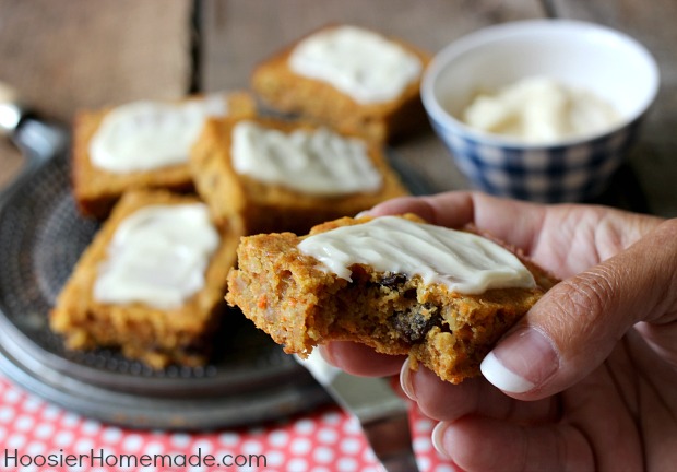 Carrot Zucchini Bars