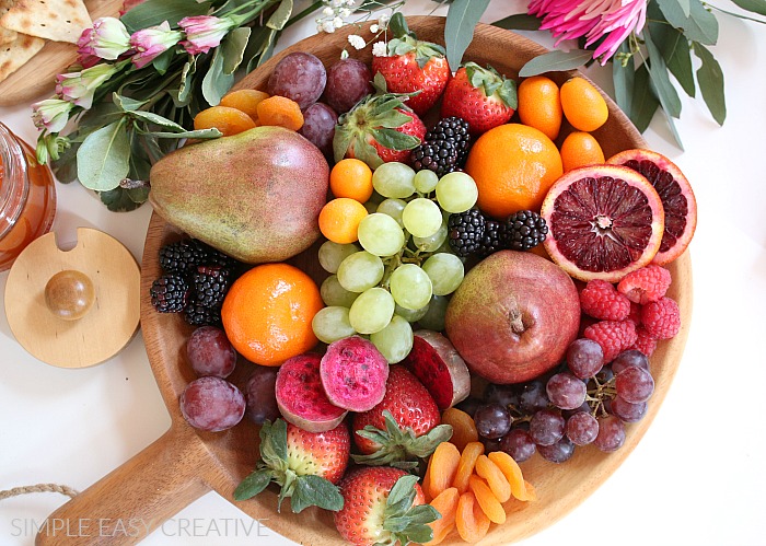 Charcuterie Board with Fruit