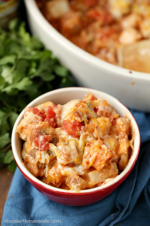 CHEESY MEXICAN POTATOES -- Perfect for game night, parties, birthday celebrations and more!