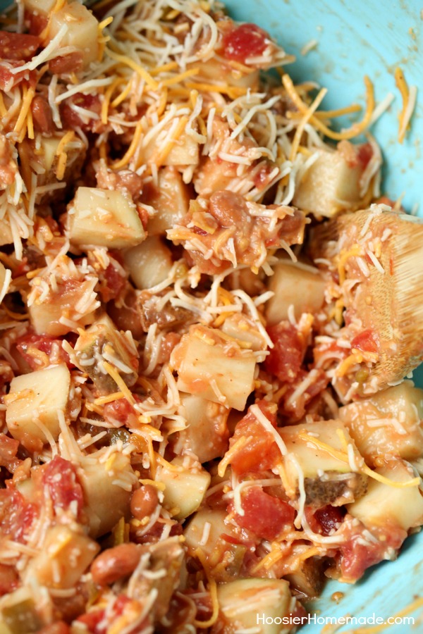 CHEESY MEXICAN POTATOES -- Perfect for game night, parties, birthday celebrations and more!