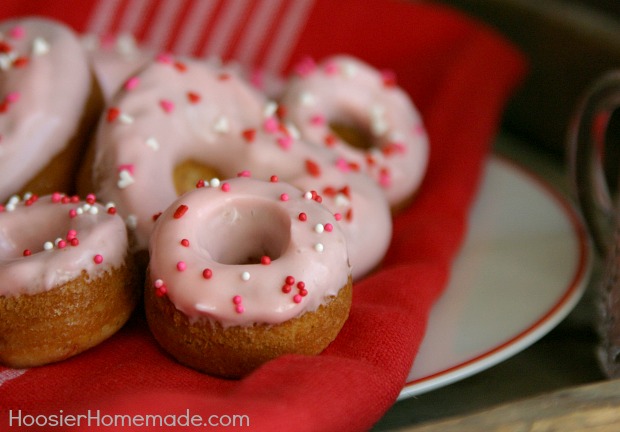 Cherry Doughnuts | Recipe on HoosierHomemade.com