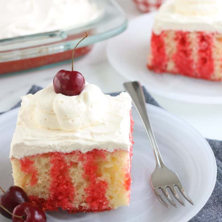 Cherry Poke Cake Hoosier Homemade 