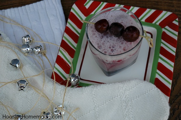 Cherry Sleigh Ride Holiday Drink Recipe