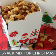 Snack Mix for Christmas