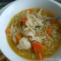 Chicken Riddle Soup and Our Menu Plan - Hoosier Homemade