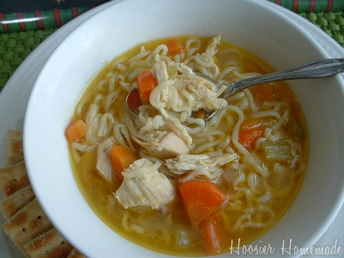 Chicken Riddle Soup and Our Menu Plan