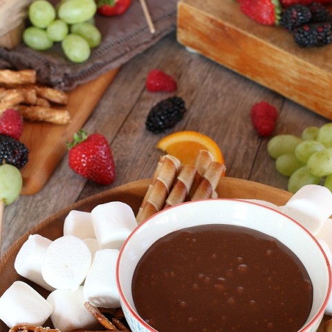 Chocolate Fondue - Hoosier Homemade