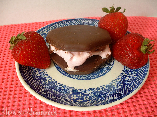 Chocolate Covered Strawberry S’Mores